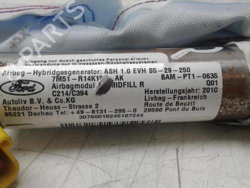 Right curtain airbag FORD KUGA I 2.0 TDCi 4x4 | BP14573284C12