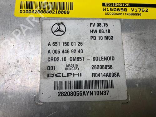 Engine control unit (ECU) MERCEDES-BENZ C-CLASS (W204) C 200 CDI (204.001) | BP12586132M57 
