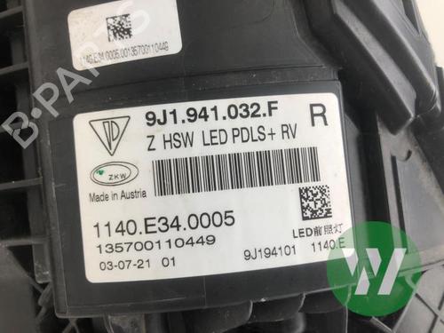 Right headlight PORSCHE TAYCAN (Y1A) 4S Performance Battery Plus (Y1ADB1) | BP39914884C29 - Image 6