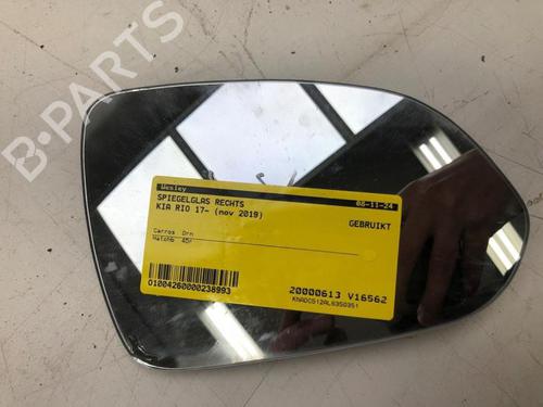Speilglass høyre KIA RIO IV (YB, SC, FB) 1.25 (84 hp) 21173222