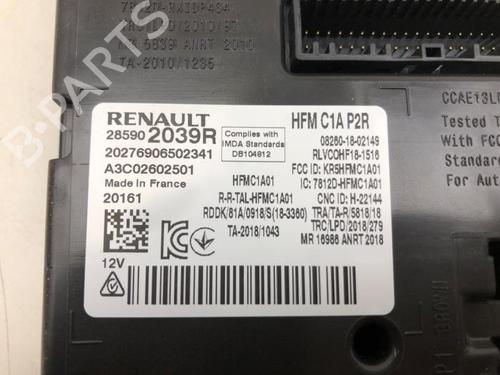 Computer RENAULT ZOE Hatchback Van (BFM_) Electric (BFMC, BFMD) (136 hp) 30333854