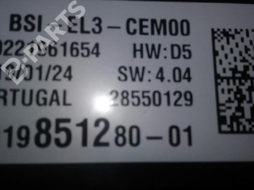 Used Fuse box OPEL CROSSLAND X / CROSSLAND (P17, P2QO) 1.2 (75) (110 hp) 9100733