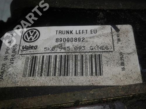 Left taillight VW GOLF VI (5K1) 1.4 | BP9526911C34 