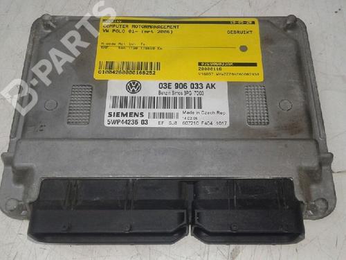 Computer motormanagement VW POLO (9N_, 9A_) 1.2 12V (64 hp) 5606019