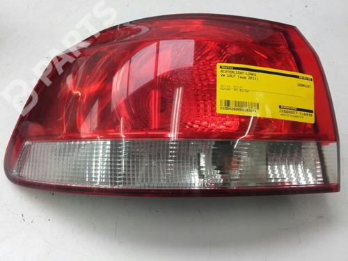 Used Left taillight VW GOLF VI (5K1) 1.4 (80 hp) 9526914