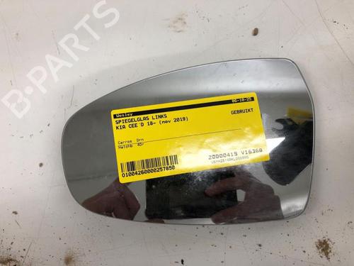 Used Left mirror glass KIA CEED (CD) 1.4 T-GDI (140 hp) 29433242