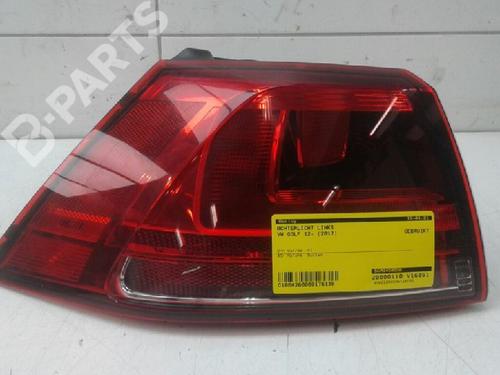 Left taillight VW GOLF VII (5G1, BQ1, BE1, BE2) 2.0 R 4motion | BP6835198C34 