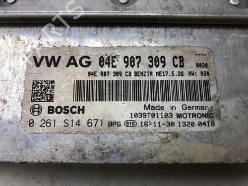 Engine control unit (ECU) SEAT IBIZA IV (6J5, 6P1) 1.0 | BP12586117M57 