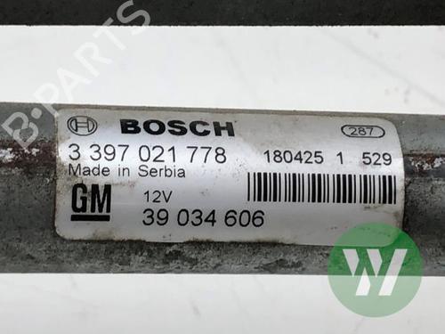 Front wiper motor OPEL ASTRA K (B16) 1.4 Turbo (68) | BP31873900M29 