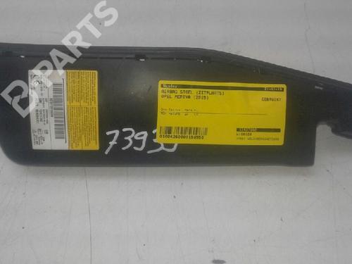 Left seat airbag OPEL MERIVA B MPV (S10) 1.6 CDTi (75) (136 hp) 13437392