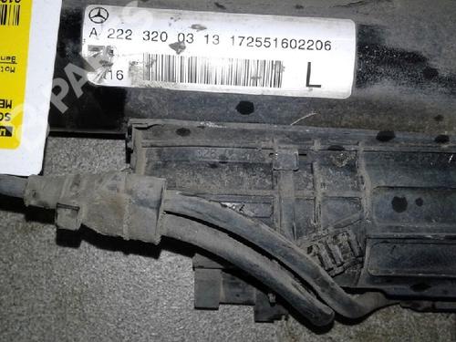 Left rear shock absorber MERCEDES-BENZ S-CLASS (W222, V222, X222) S 400 Hybrid / h (222.057, 222.157) | BP6690724M18 