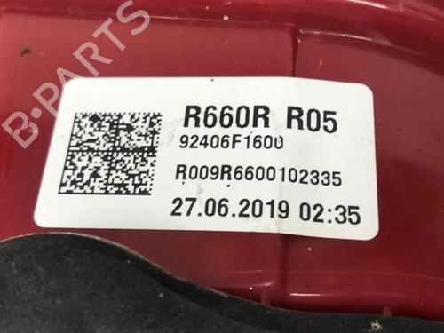 Right taillight KIA SPORTAGE IV (QL, QLE) 1.6 GDI | BP29848743C35