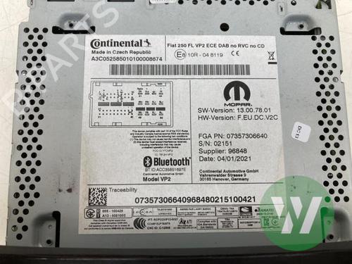 Pantalla multifuncion FIAT DUCATO Van (250_) 160 Multijet 2,3 D (160 hp) 32378054