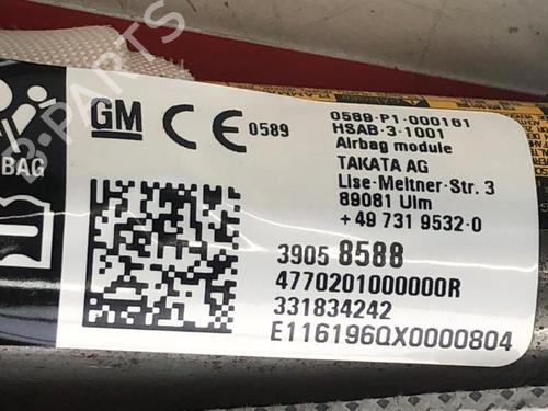 Right curtain airbag OPEL ASTRA K Sports Tourer (B16) 1.6 CDTi (35) | BP20722577C12 