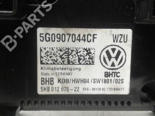 Climate control VW GOLF VII (5G1, BQ1, BE1, BE2) 2.0 GTI | BP6793926I5 