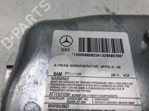 Armaturenbrett Airbag MERCEDES-BENZ M-CLASS (W166) ML 350 BlueTEC 4-matic (166.024, 166.023) (258 hp) 13213386