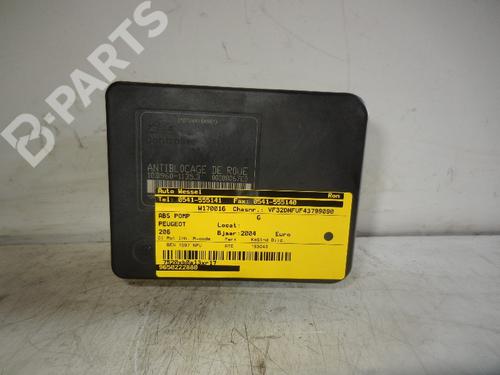 Used ABS pump PEUGEOT 206 CC (2D) 1.6 16V (2DNFUF, 2DNFUR) (109 hp) 4773011