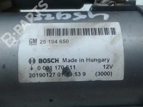 Starter OPEL CORSA E (X15) 1.4 Turbo (08, 68) | BP9103007M8 