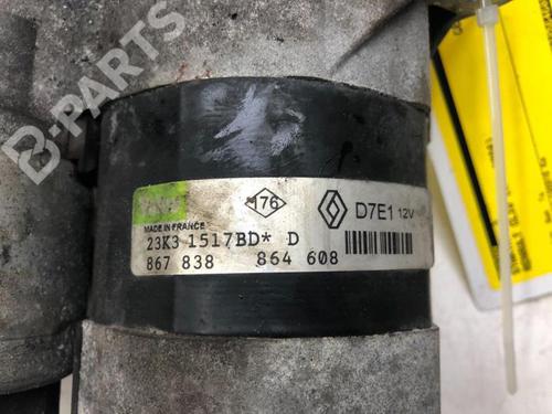 Starter RENAULT CLIO II (BB_, CB_) 1.2 (BB0A, BB0F, BB10, BB1K, BB28, BB2D, BB2H, CB0A,... | BP10406581M8 