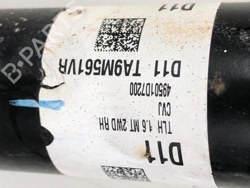 Right front driveshaft KIA SPORTAGE IV (QL, QLE) 1.6 GDI | BP29848654M39