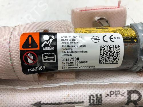 Right curtain airbag OPEL ASTRA K (B16) 1.4 Turbo (68) | BP14577494C12 