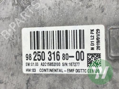 Electronic module TOYOTA PROACE Van (MDZ_) 2.0 D4d (MDZ6, MDZ5) | BP31319700M83