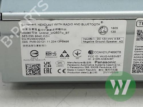 Electronic module SKODA OCTAVIA IV (NX3, NN3, PV3) 1.5 TSI e-TEC | BP39915643M83 - Image 4