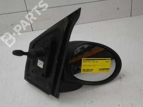 Used Right mirror PEUGEOT 107 (PM_, PN_) 1.0 (68 hp) 9526763