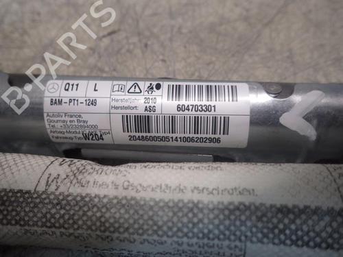 Venstre gardin airbag MERCEDES-BENZ C-CLASS (W204) C 200 CDI (204.001) (136 hp) 14579900