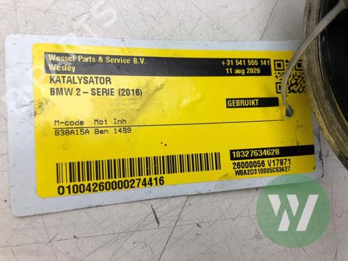 Catalyst BMW 2 Gran Tourer (F46) 218 i | BP38327239M10 - Image 4