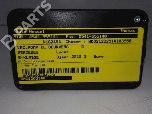 Used Central lock pump MERCEDES-BENZ E-CLASS T-Model (S212) E 350 CDI (212.225) (231 hp) 7872493