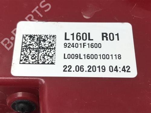 Left taillight KIA SPORTAGE IV (QL, QLE) 1.6 GDI | BP29848731C34