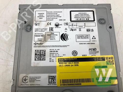 Used Control unit Control unit VW T-CROSS (C11, D31) 1.0 TSi (116 hp) 33675846 33675846