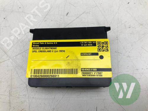 Module électronique OPEL CROSSLAND X / CROSSLAND (P17, P2QO) 1.2 (75) (131 hp) 33110170