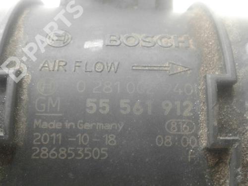 Mass air flow sensor OPEL ASTRA J Sports Tourer (P10) 1.3 CDTI (35) | BP5260518M95 
