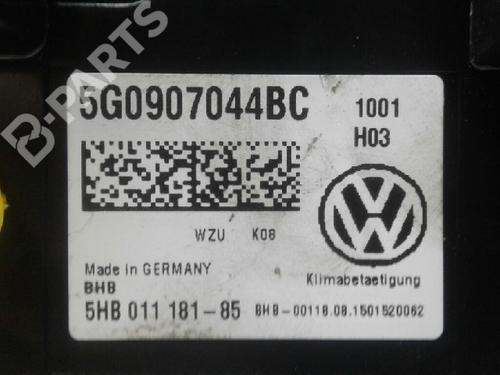 Climate control VW GOLF VII (5G1, BQ1, BE1, BE2) 1.6 TDI | BP6793924I5 