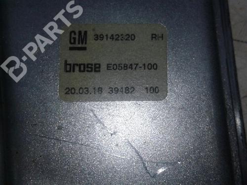 Rear right window mechanism OPEL ASTRA K Sports Tourer (B16) 1.0 Turbo (35) | BP9100035C25 