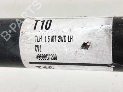 Left front driveshaft KIA SPORTAGE IV (QL, QLE) 1.6 GDI | BP29861486M38 