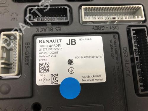 Electronic module RENAULT ZOE Hatchback Van (BFM_) Electric (BFMF) | BP30448599M83 