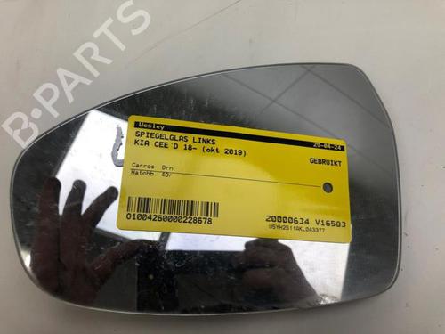 Retrovisor esquerdo KIA CEED (CD) 1.0 T-GDI (120 hp) 17750071