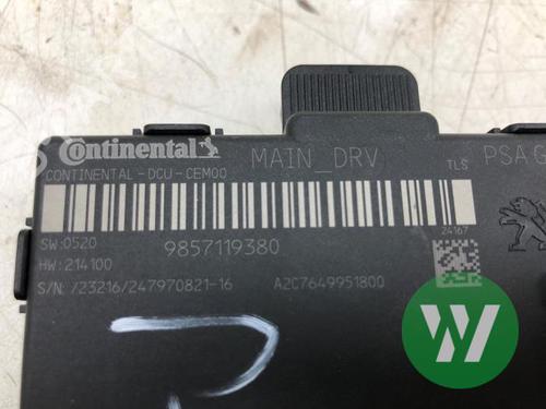 Used Electronic module Electronic module OPEL CROSSLAND X / CROSSLAND (P17, P2QO) 1.2 (75) (131 hp) 33675908 33675908