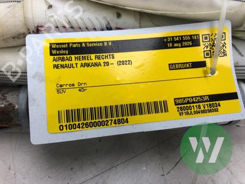 Used Right curtain airbag Right curtain airbag 38442388 38442388