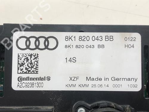 Used Climate control AUDI A4 B8 Avant (8K5) 2.0 TDI (150 hp) 27630923