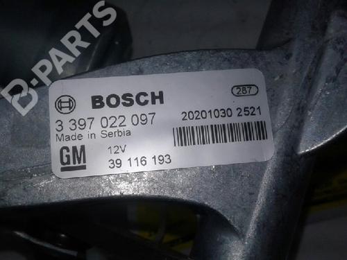 Used Front wiper motor OPEL ASTRA K Sports Tourer (B16) 1.4 Turbo (35) (145 hp) 9101957