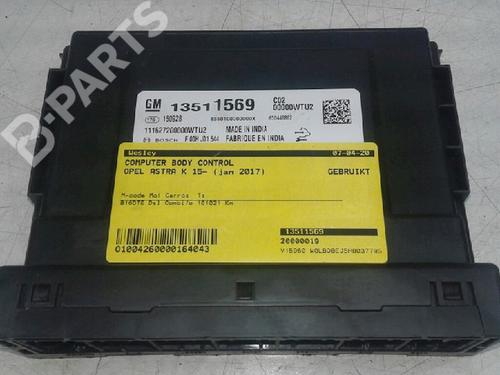 Used Electronic module OPEL ASTRA K Sports Tourer (B16) 1.6 CDTi (35) (95 hp) 6787263