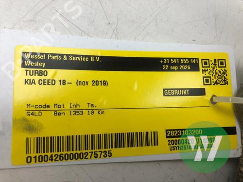 Used Turbocharger/Supercharger Turbocharger/Supercharger 39495022 39495022