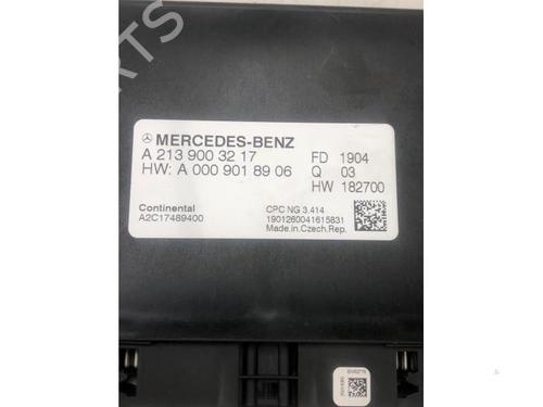 Automatic gearbox ECU MERCEDES-BENZ E-CLASS (W213) E 220 d (213.004) (194 hp) 13911593