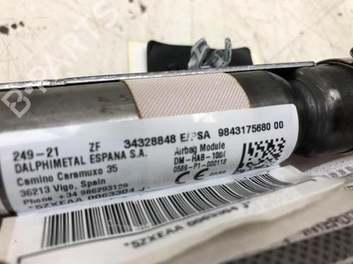 Venstre gardin kollisjonspute OPEL MOKKA 1.2 (76) | BP24295985C11 