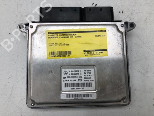 Used Engine control unit (ECU) MERCEDES-BENZ E-CLASS (W211) E 220 CDI (211.008) (170 hp) 12586141