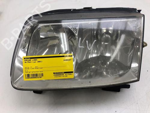 Used Left headlight VW POLO (6N2) 1.4 16V (75 hp) 19151033